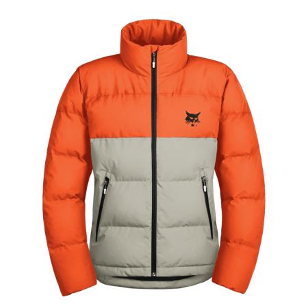 Orange Mega Puff Jacket